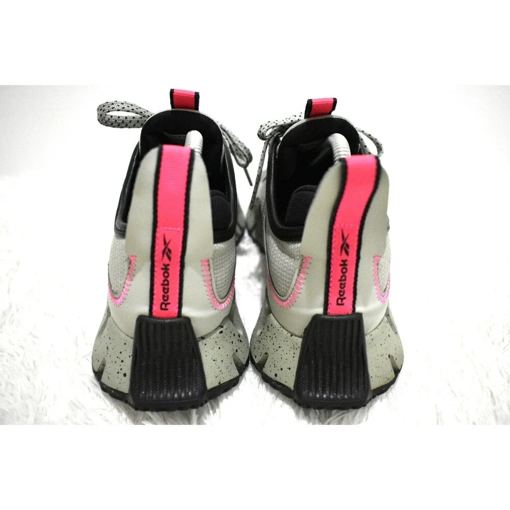 Reebok Zig Dynamica Adventure HR1887 Women's Size 8 Muted GreenPink Running Shoe